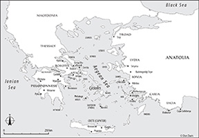 Click for hi-res image - Gurob the Aegean map