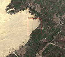 Click for hi-res image - Gurob QuickBird satellite image