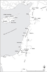 The Levant (map courtesy of D. Davis)