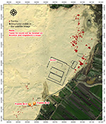 QuickBird satellite image of the site of Gurob