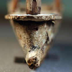 Click for hi-res image - Gurob bow stempost