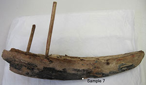 Click for hi-res image - Gurob paint sample locations