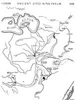 Click for hi-res image - Gurob Petrie's sketch map
