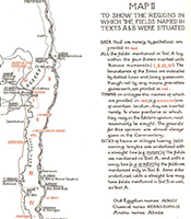 Click for hi-res image - Gurob Wilbour Papyrus regions